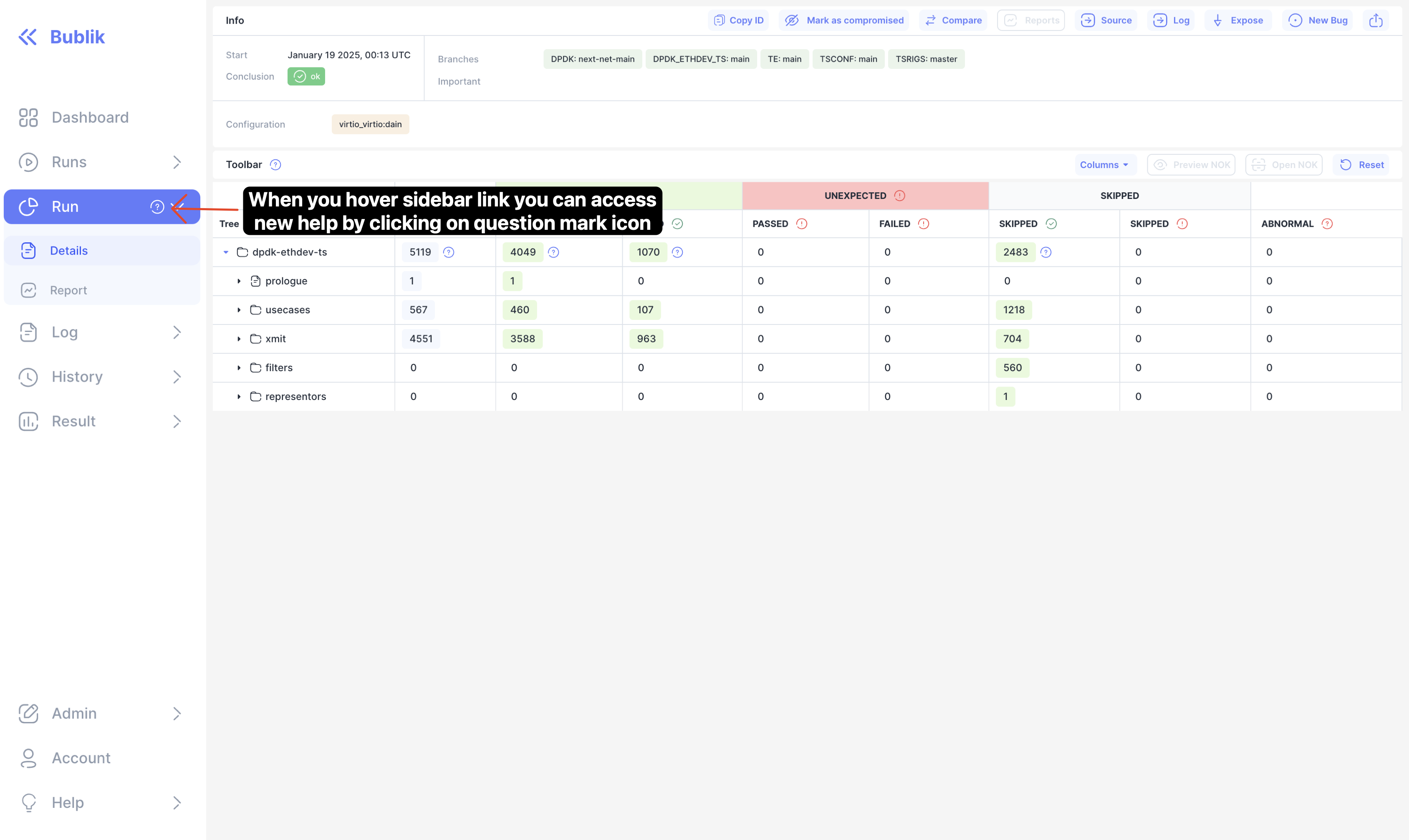 Help Sidebar