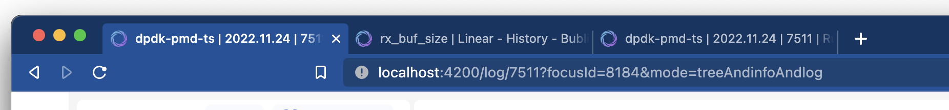 Tab names